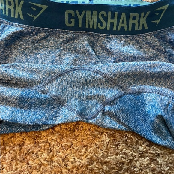 Gymshark Flex Blue Marl leggings medium - Picture 4 of 10